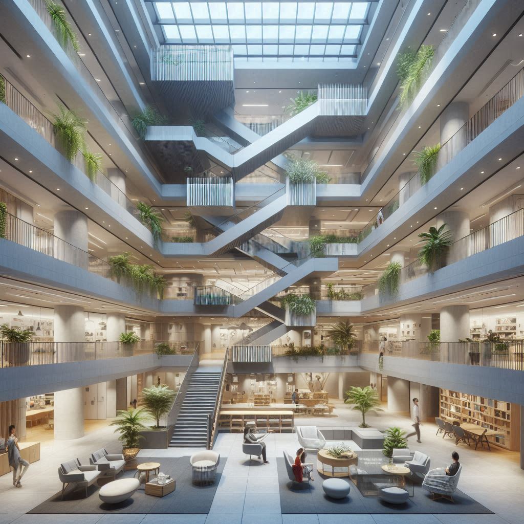 现代化体验：紫金港商务大厦中的多感官工作之旅文章配图